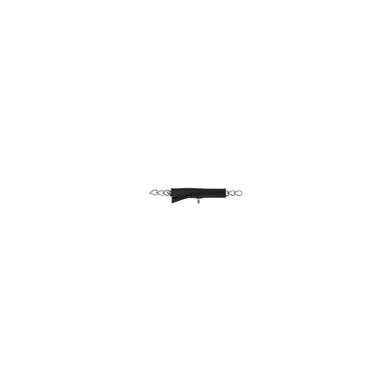 Curb chain guard - Leather