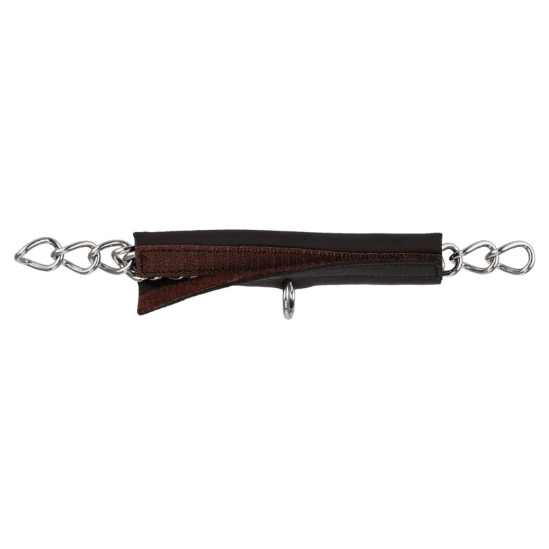 Curb chain guard - Leather