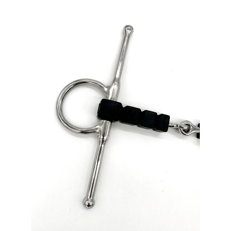 Full cheek single jointed with rubber block AJR