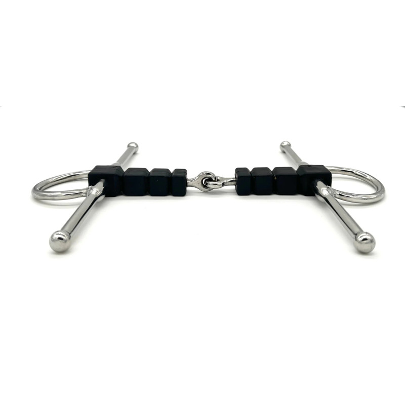 Full cheek single jointed with rubber block AJR