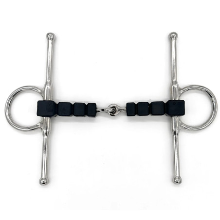Full cheek single jointed with rubber block AJR