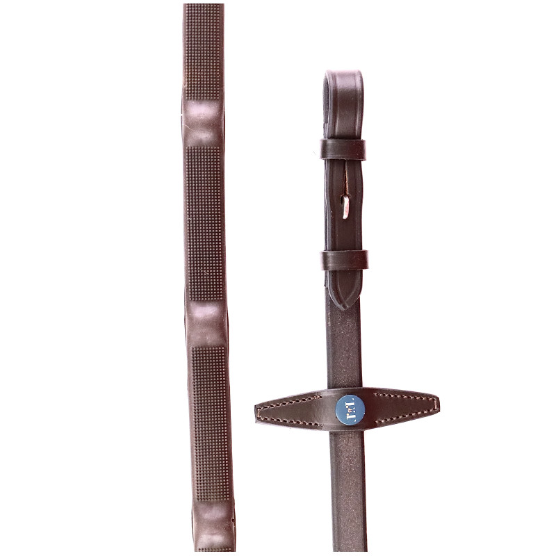 Rênes Caoutchouc Grip Optimal T de T | Mors & More