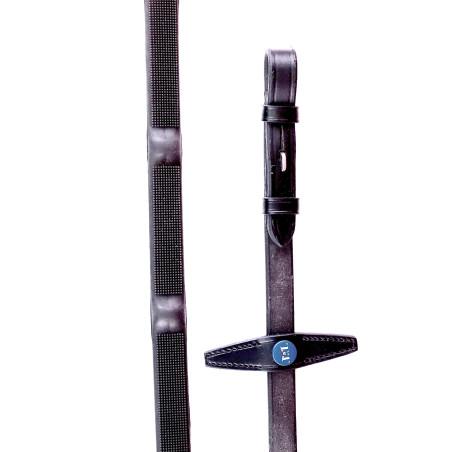 Rubber Reins With Stoppers Small Spikes