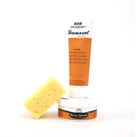 Leather Care Box Stübben Soap, Balm & Sponge
