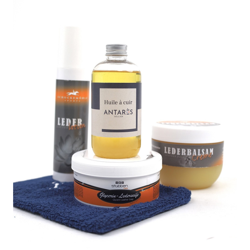 Box premium leather care