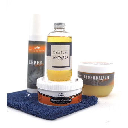 Box de soin du cuir premium Mors and more