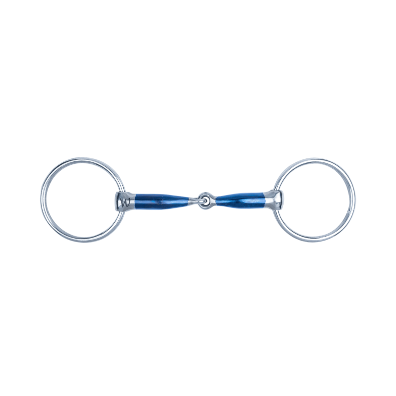 Snaffle bit single jointed