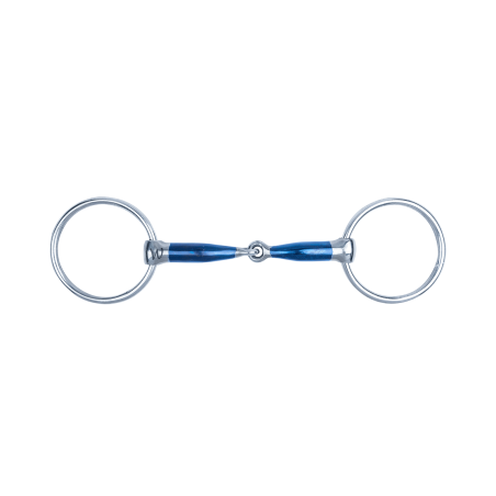 Snaffle bit single jointed