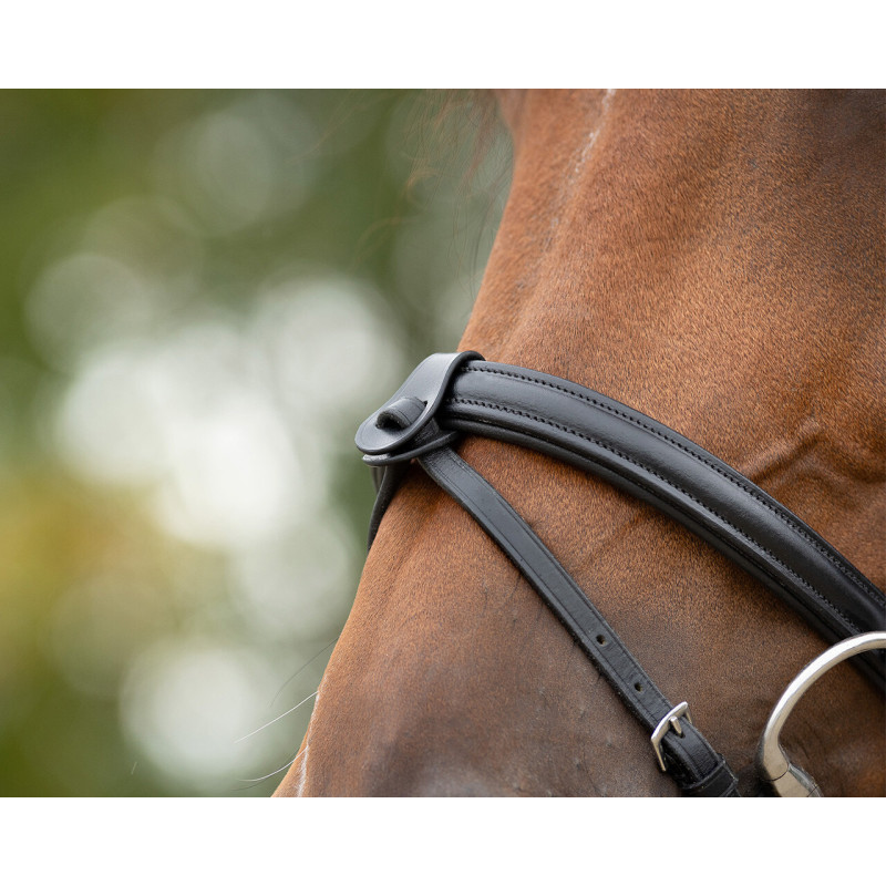 Leather piece for flash strap - QHP