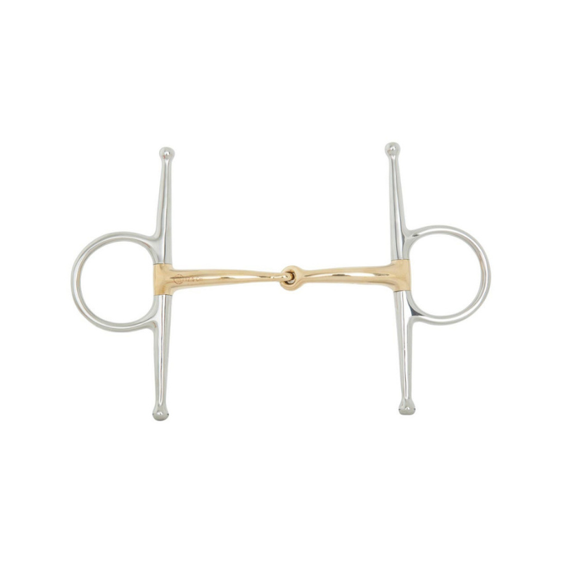 Full cheek single jointed bit