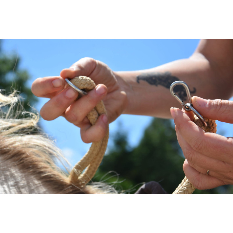 Ethological rope with handles