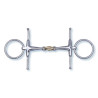 Double jointed Fulmer snaffle bit