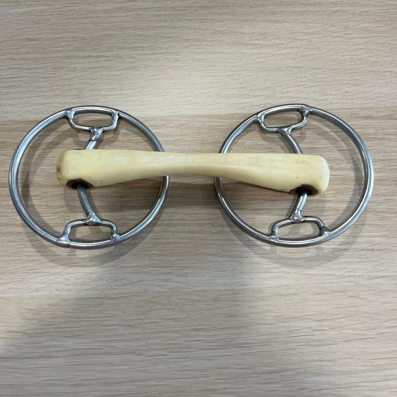Mors 3 anneaux swivel droit d'occasion mm