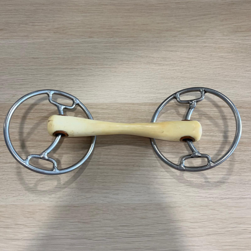 Mors 3 anneaux swivel droit d'occasion mm