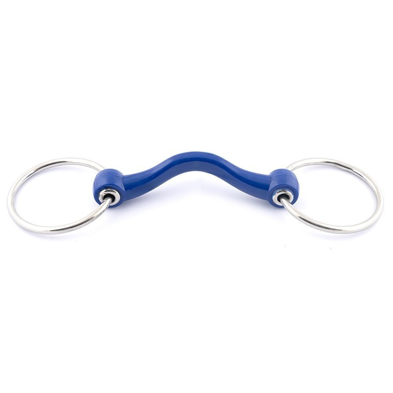 Jump'in 2 ring resin bit with tongue port - Mors and more