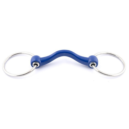 Jump'in 2 ring resin bit with tongue port - Mors and more