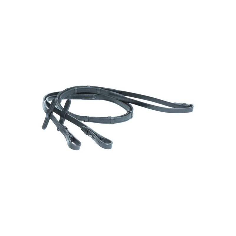 Rênes Hunter grip avec arrêtoirs HFI - Mors and more