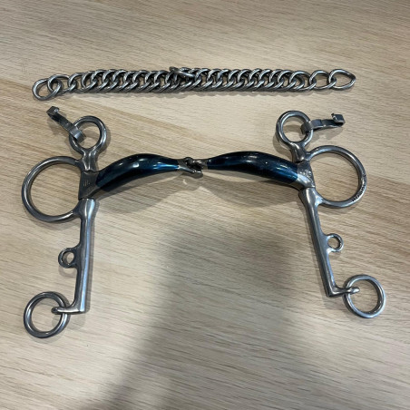 Pelham Snaffle Ultra-Comfy Lock Up used MM