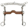 Leather Flat mouthpiece pelham