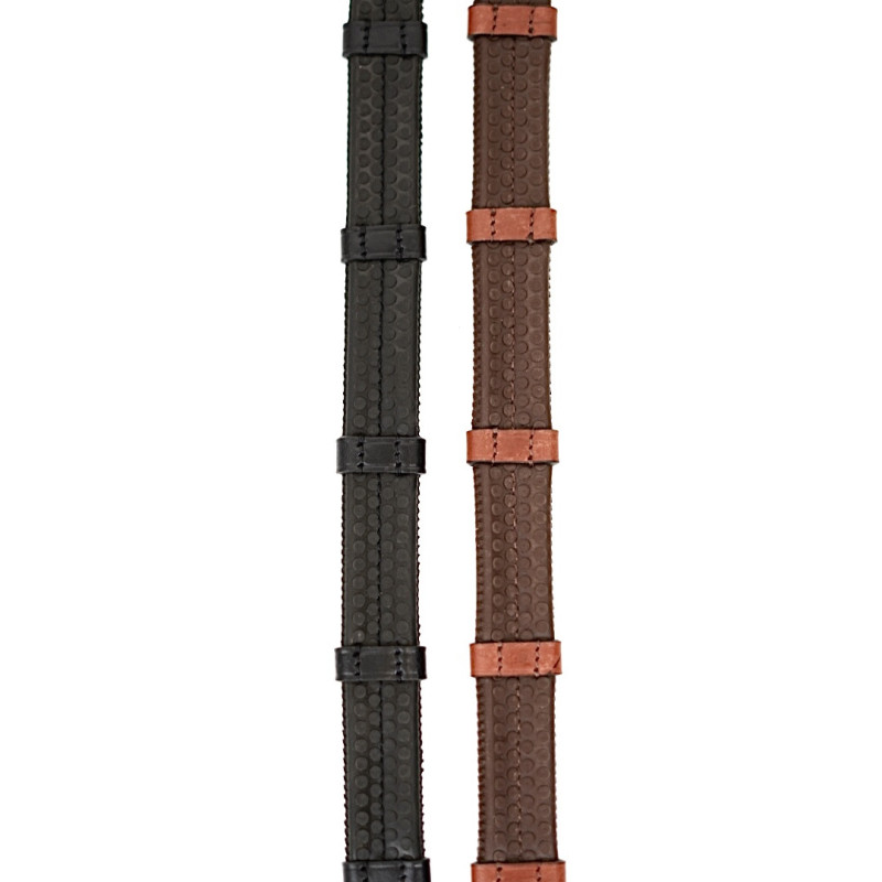 Rubber Reins with Stoppers Cavaletti