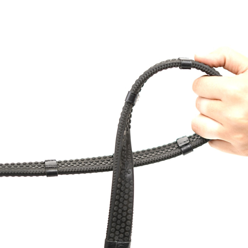 Rênes en caoutchouc Cavaletti: qualité et confort