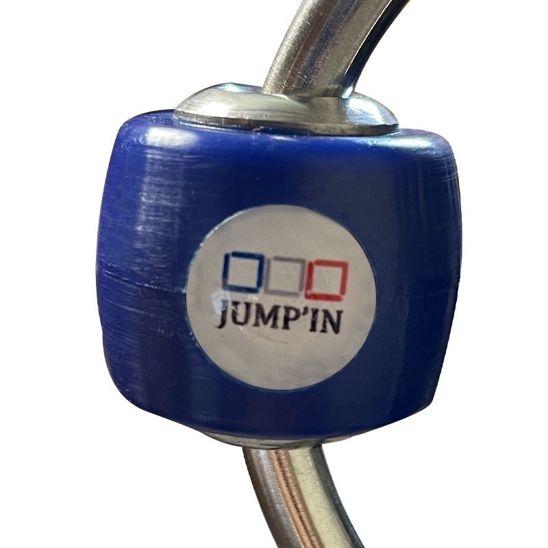 Jump'in Softmouth Pelham resin bit with tongue port- Mors and more