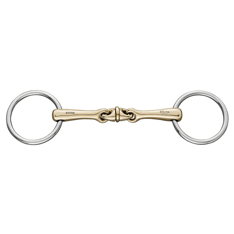 Mors de filet de bride 2 anneaux WH Ultra