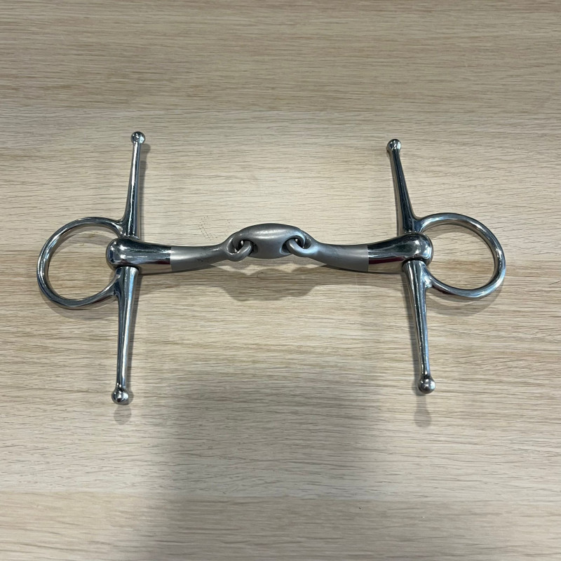 Full cheek bit double jointed Satinox used mm