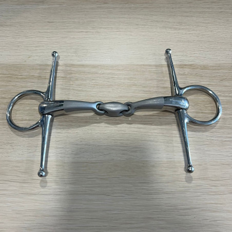 Full cheek bit double jointed Satinox used mm