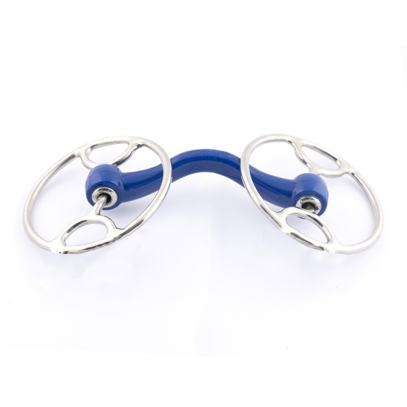 Jump'in Softmouth Swivel resin bit with tongue port - Mors and more