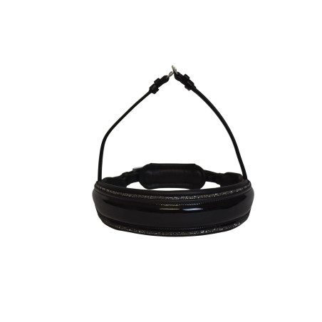 Muserolle S1 dressage vernis et glitter - Bridle2fit | Mors & More