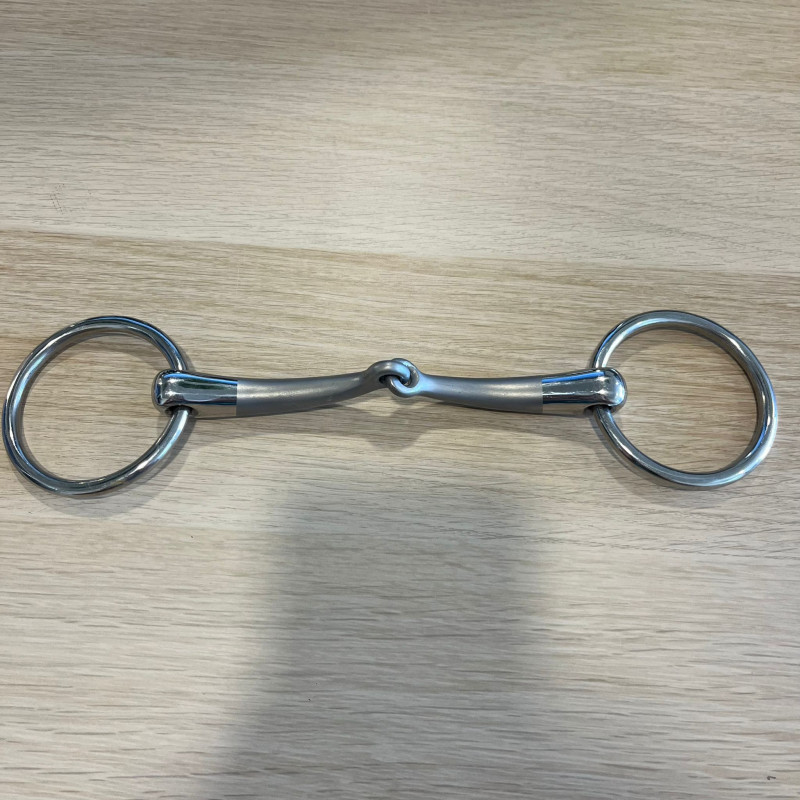 Loose ring bradoon single jointed Satinox Sprenger used MM