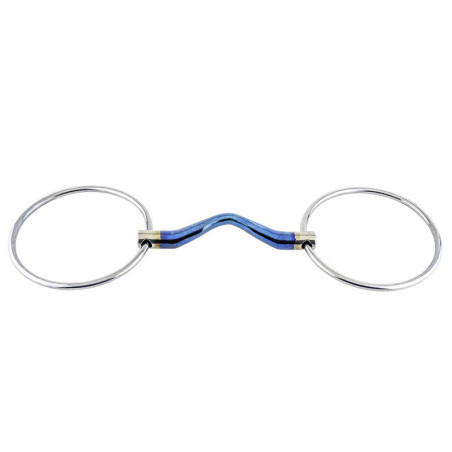Mors grands anneaux droit medium port cheval Trust | Mors & More