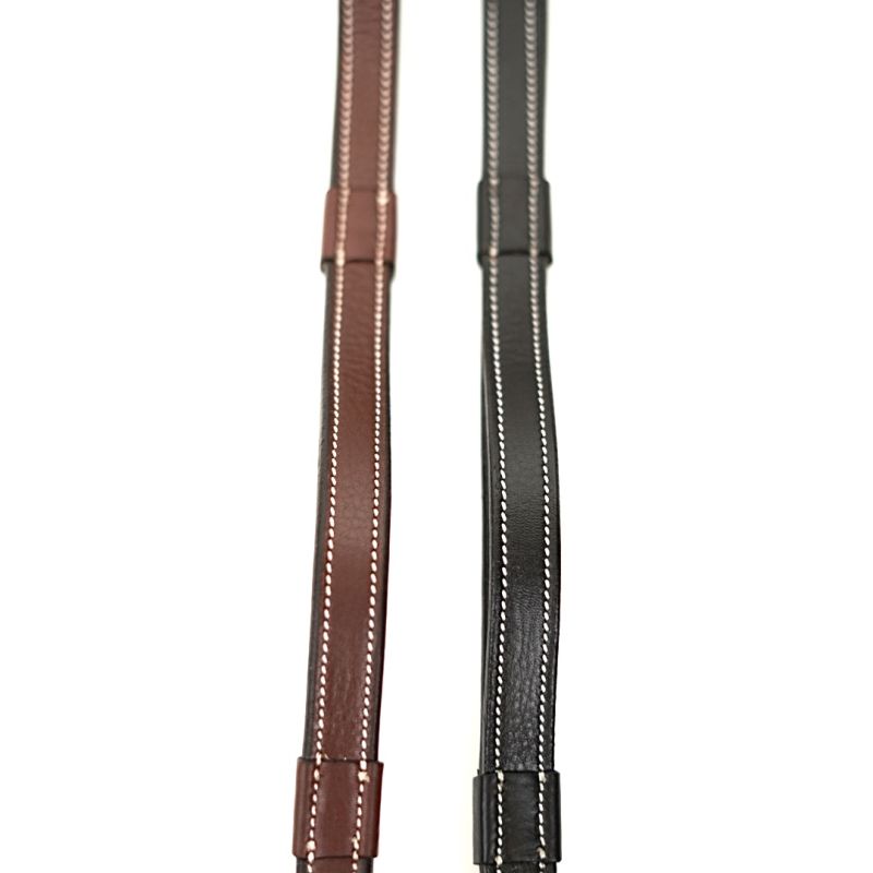 Leather reins with handles