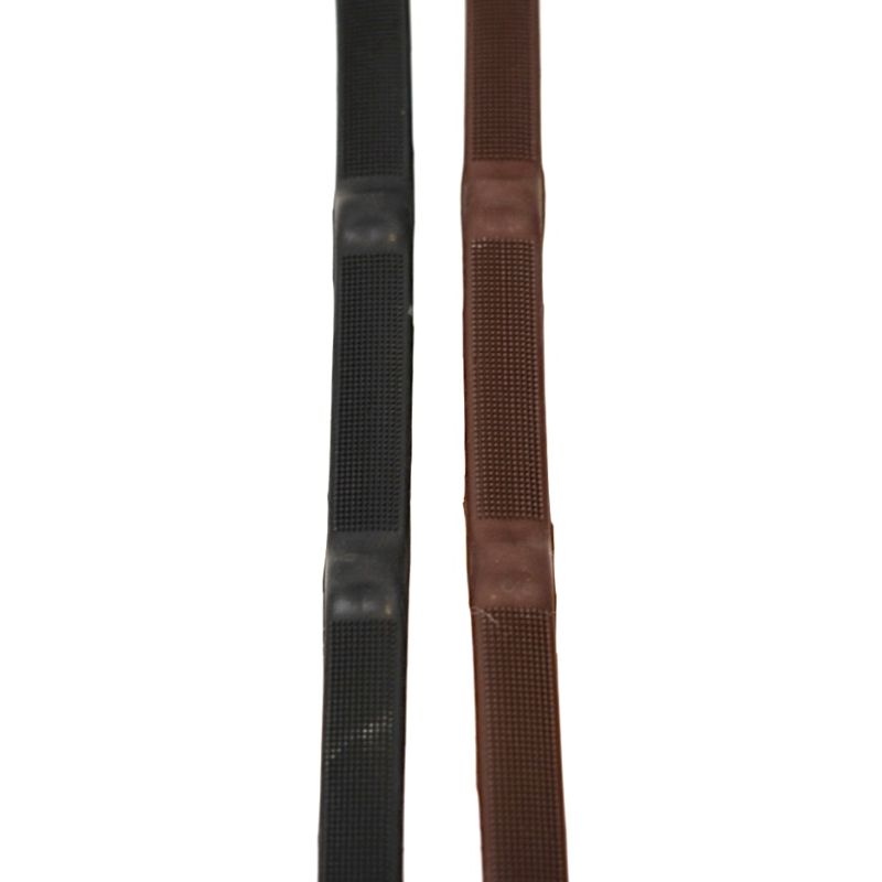 Rubber Reins With Stops - One