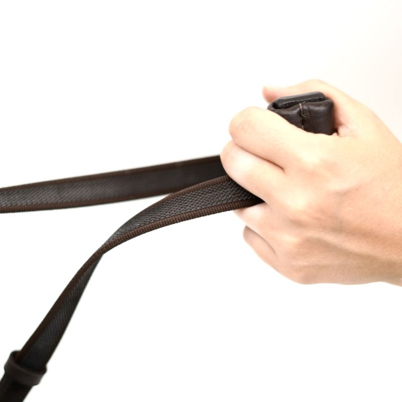 Rein with Single Padded Hand Grip Aaron Vale - Correct Connect