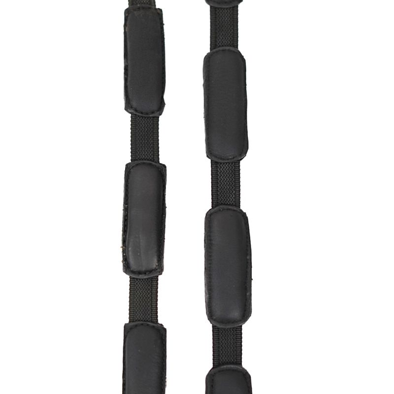 Web Reins with leather padding loops Comfort connect - Correct Connect