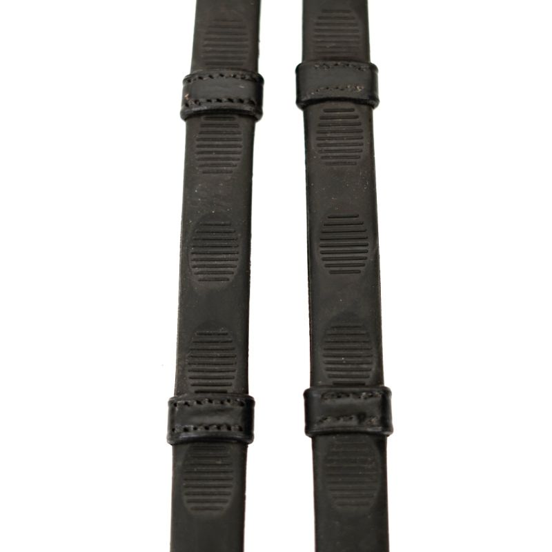 Rênes en caoutchouc souple avec arrêtoirs / Thumb grip - Correct Connect