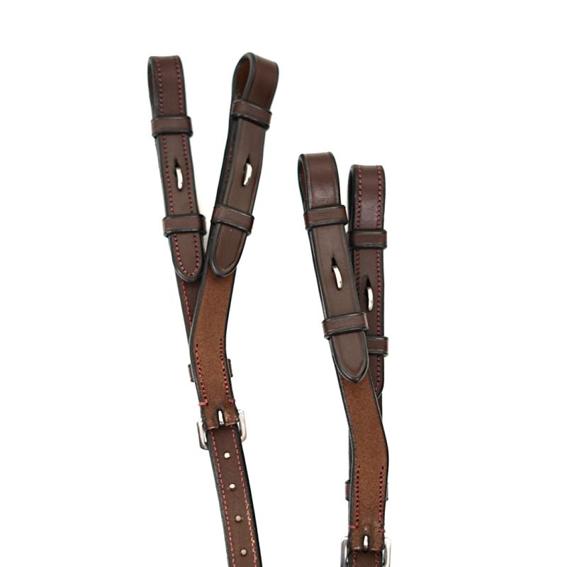 Converters Rubber Reins with stoppers - New English