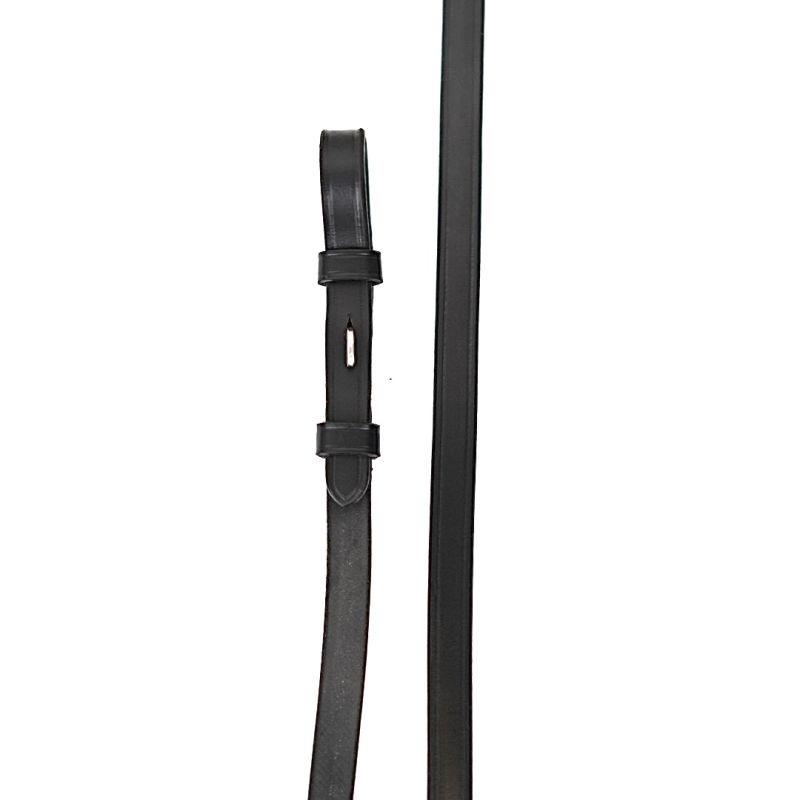 Full leather double bridle reins