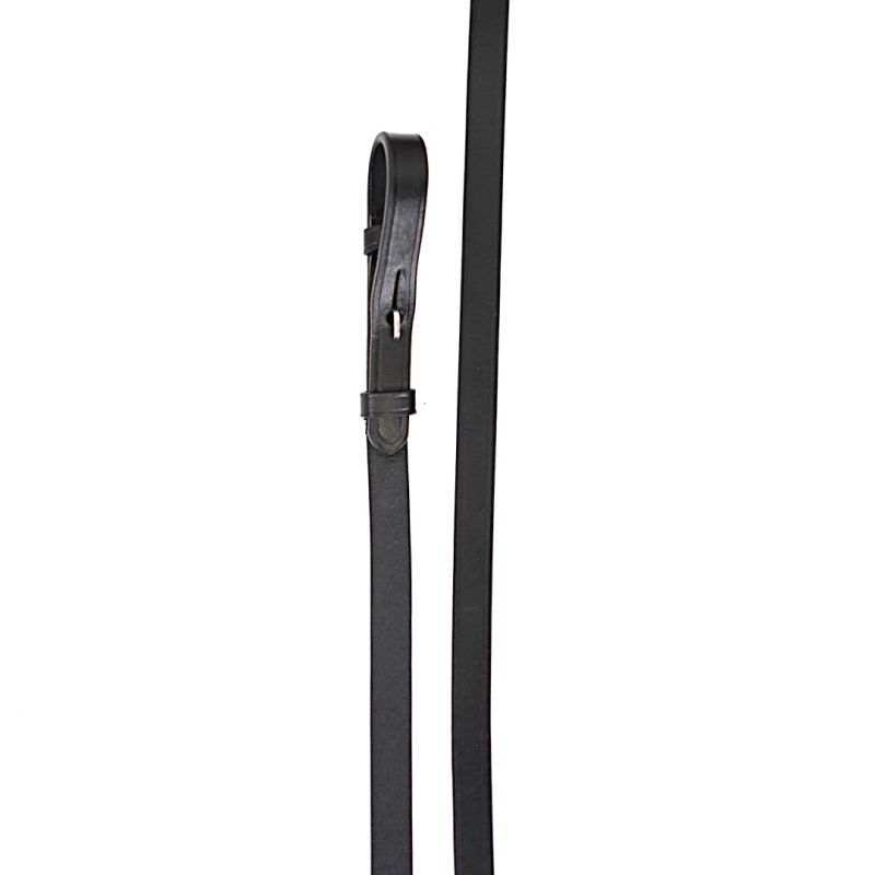 Leather double bridle reins
