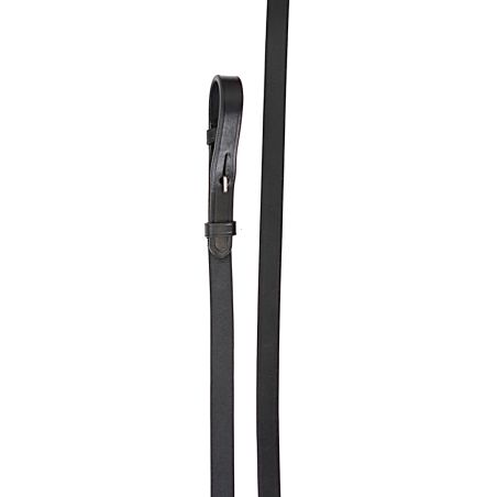 Leather double bridle reins