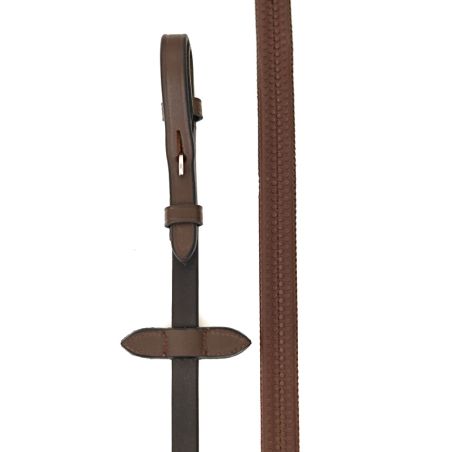 Soft rubber reins