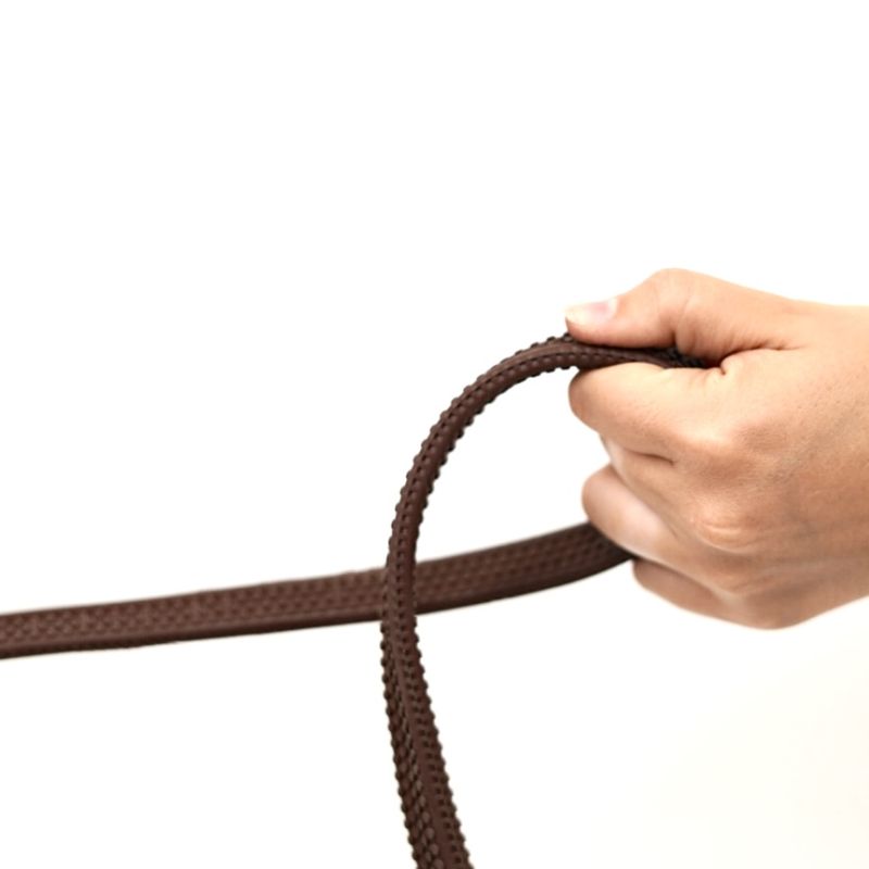 Soft rubber reins