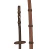 SOFT RUBBER REINS + LEATHER LOOPS
