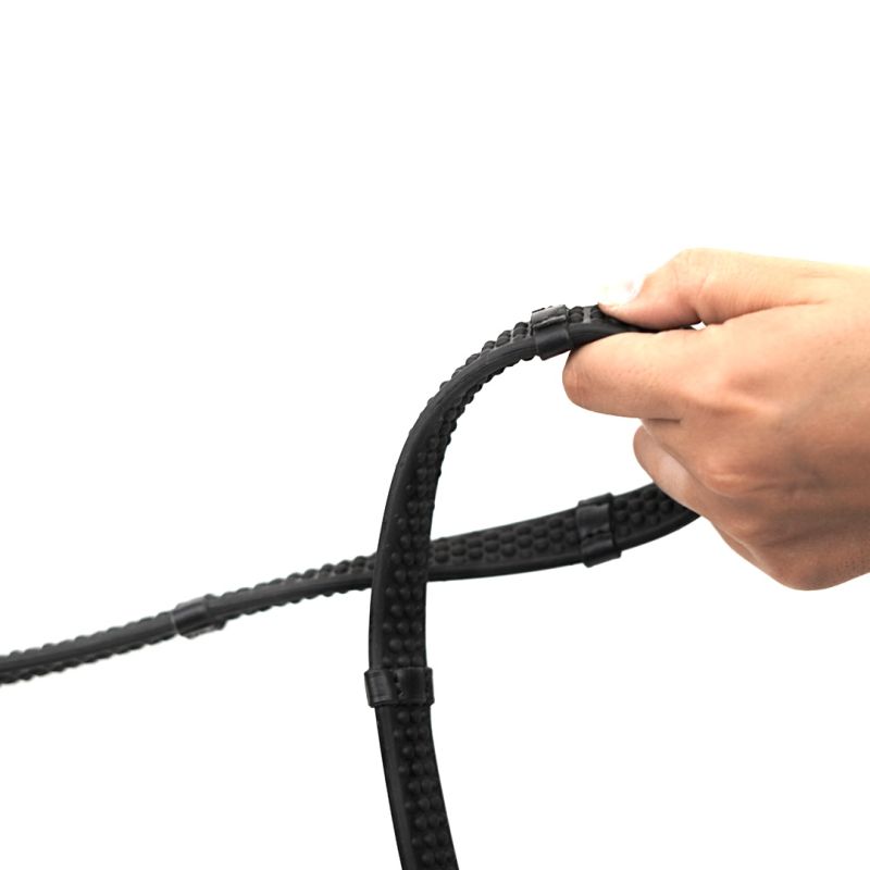 Rubber Reins with stoppers - Lemieux