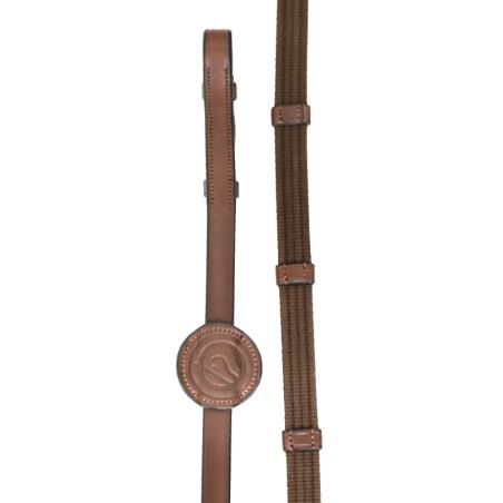 Deauville 5/8inch Web reins 9 stops