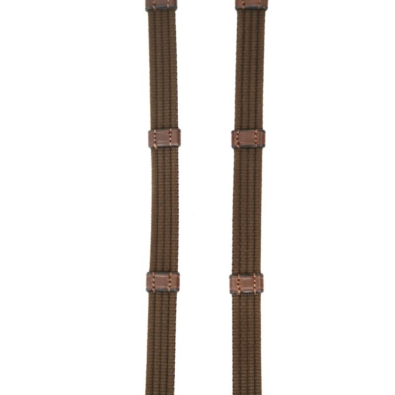 Deauville 5/8inch Web reins 9 stops