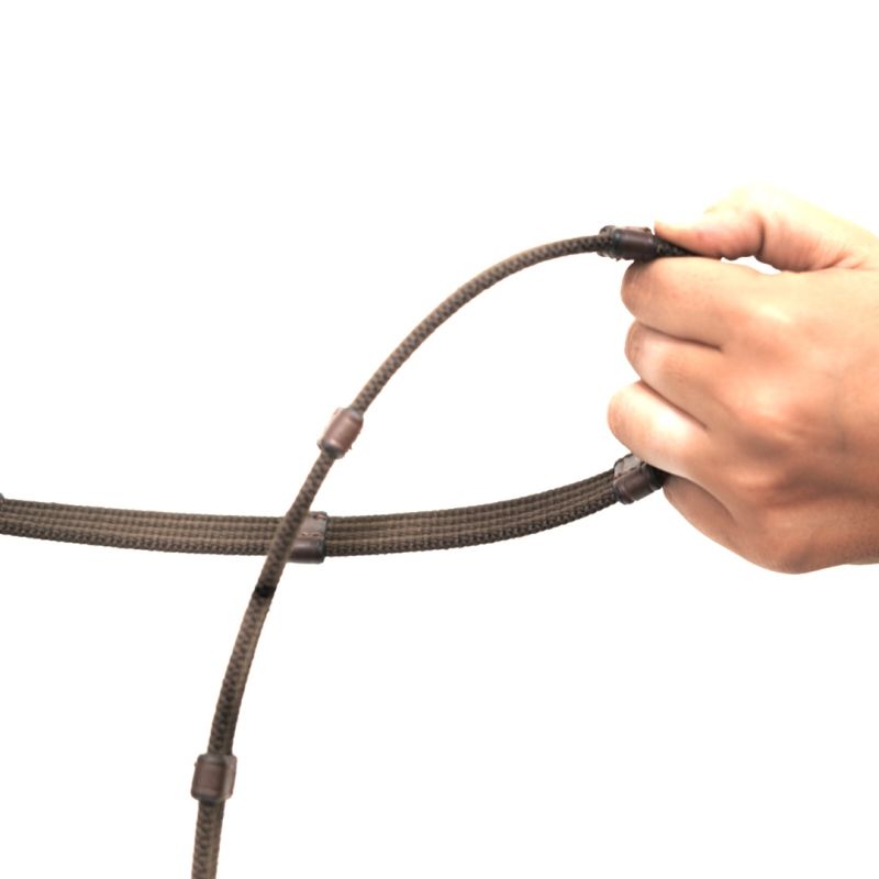 Deauville 5/8inch Web reins 9 stops