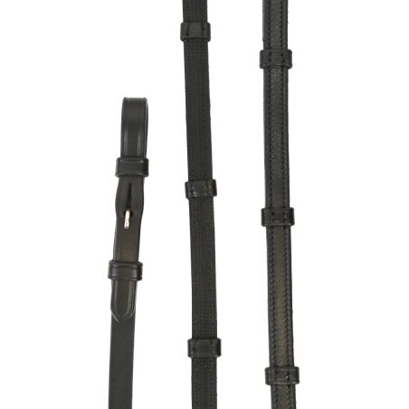 Rênes Hunter Leipzig cuir grip